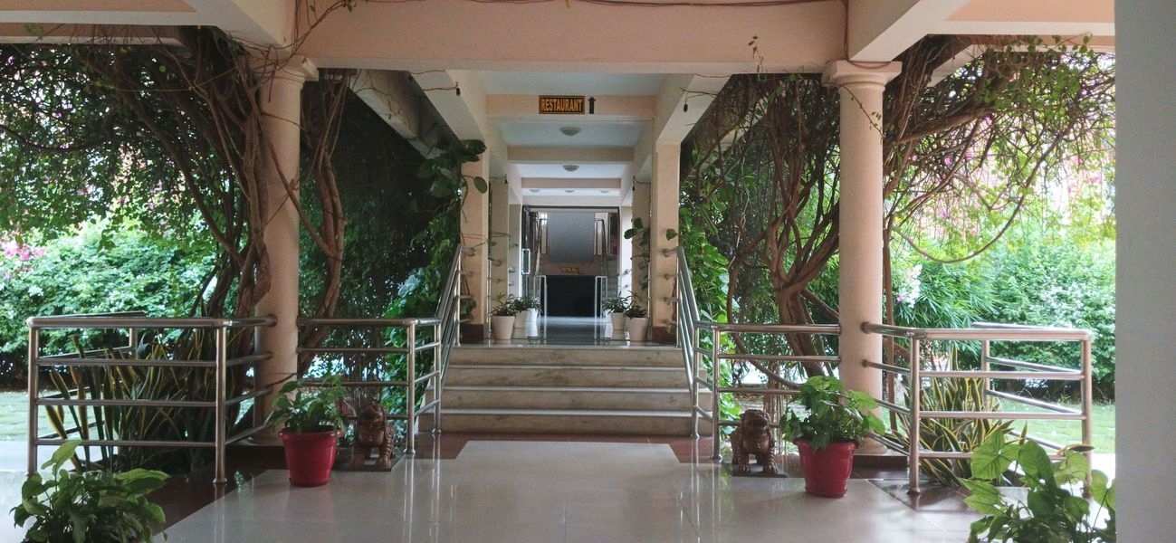 Hotel Kasai corridor and interior hallway